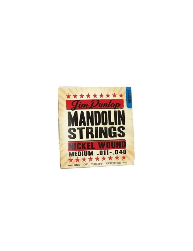 DUNLOP DMN1140 CORDE MANDOLINO NICKEL MEDIUM 8/SET Soddisfatti O Rimborsati