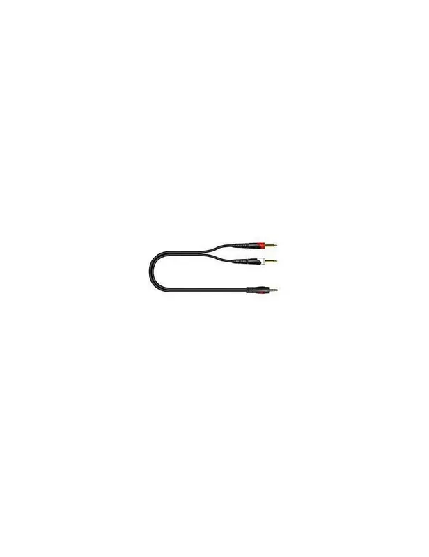 CAVO QUIKLOK RKSA140 5 METRI - 1 JACK STEREO 3,5MM - 2 JACK MONO 6,3 Offerta Speciale