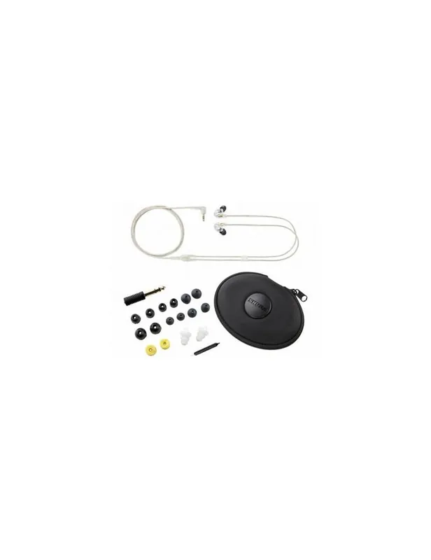 Più Venduto SHURE SE425-CLE AURICOLARE ISOLAMENTO ACUSTICO PER IN EAR MONITOR TRASPARENTE