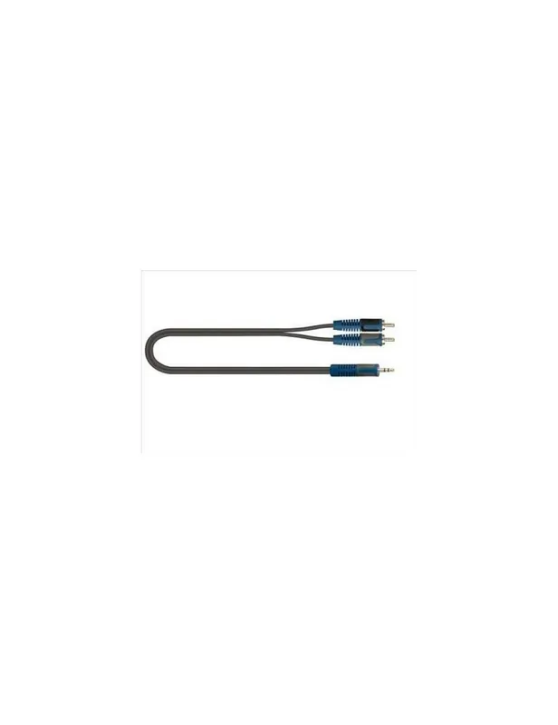 QUIKLOK RKSA 150 5 - CAVO ADATTATORE 1 JACK 3,5 + 2 RCA - 5 MT Compra Adesso