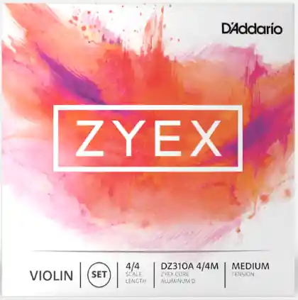 Non Perdere D‘addario Zyex violino set (Re alluminio)