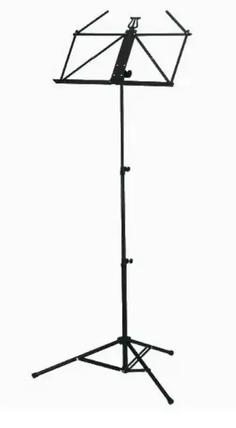 Leggio Ruka in alluminio verniciato nero, superleggero 600gr. Prezzo Conveniente