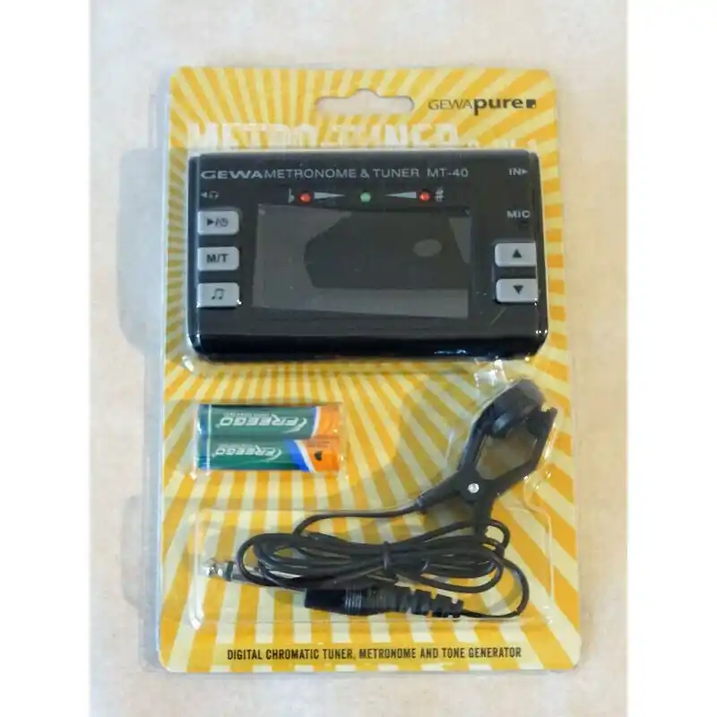 Accordatore/metronomo elettronico Gewa Pure MT-40 Occasione Imperdibile