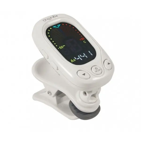 Esclusivo Accordatore/metronomo Cherub WST2046 a clip, bianco