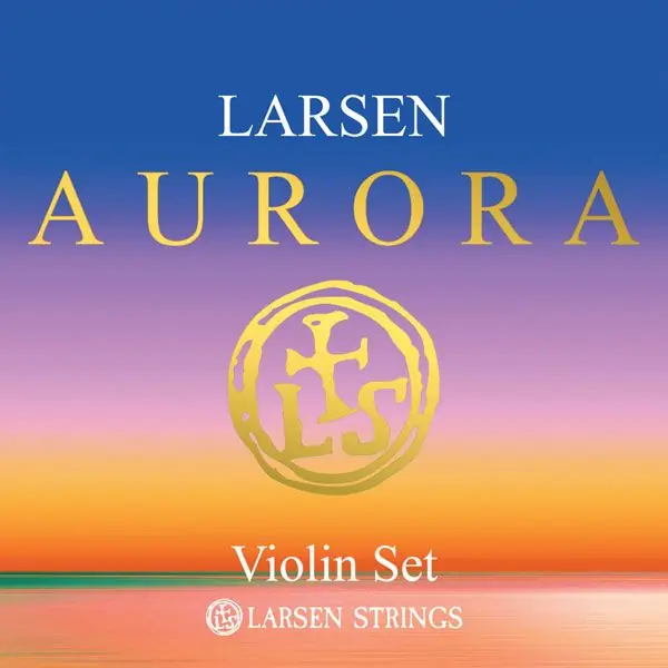 Larsen Aurora violino set - re alluminio Nuova Collezione