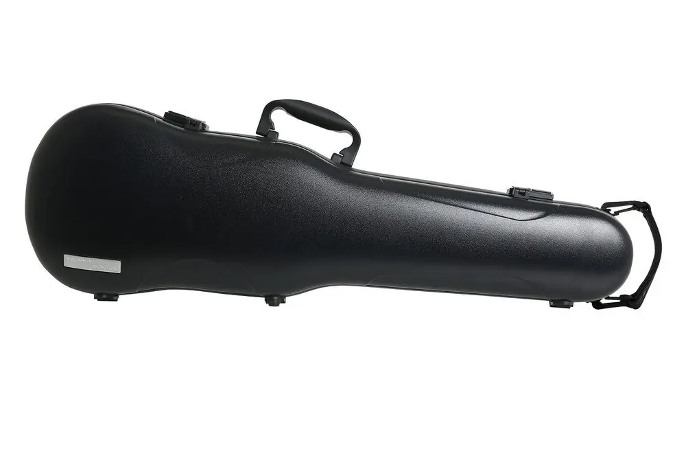 Custodia per violino Gewa Air 1.7 sagomata nera satinata con maniglia laterale Di Tendenza