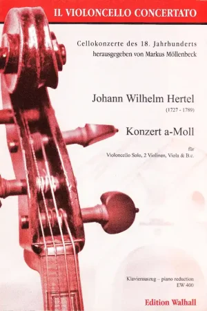 Hertel, Johann Wilhelm (1727- 1789) Konzert a-Moll (1759) - Klavierauszug Promo Stagionale