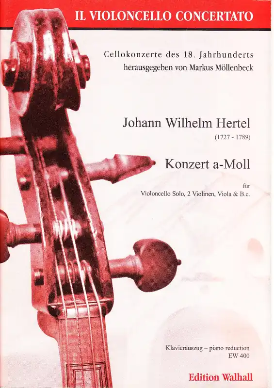 Hertel, Johann Wilhelm (1727- 1789) Konzert a-Moll (1759) - Klavierauszug Promo Stagionale