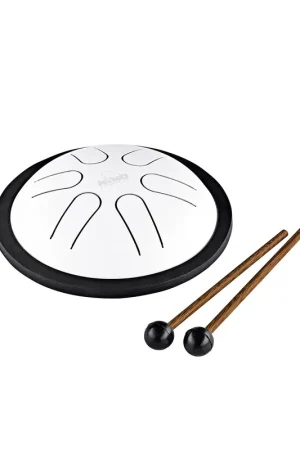 NINO 980 WH Steel Tongue Drum Offerta Del Giorno