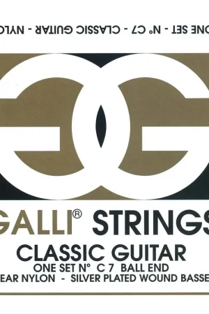 GALLI C007 BALL END CORDE CHITARRA CLASSICA Di Tendenza