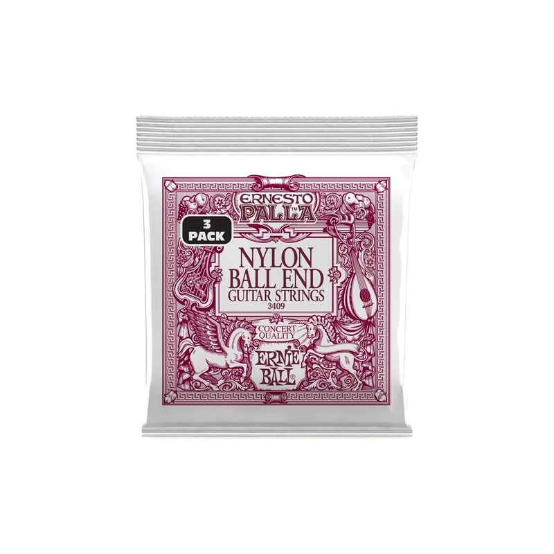 ERNIE BALL 3409 PACK DA 3 ERNESTO PALLA NYLON BALL END Più Venduto