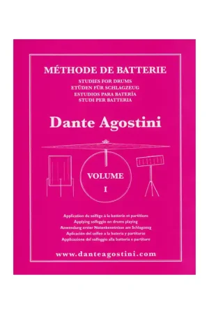Agostini Méthode de Batterie - Volume 1 Pagamento Sicuro