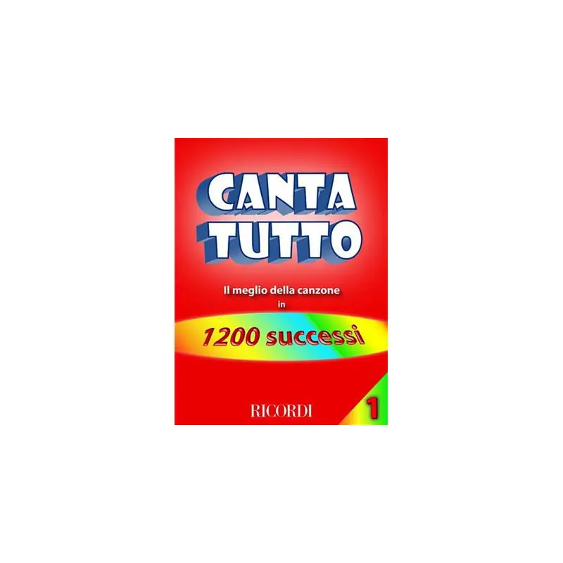 Acquista Ora Cantatutto Vol. 1Il Meglio Della Canzone In 1200 Successi