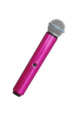 COPERTURA COLORATA ROSA PER TRASMETT.RADIO GLXD SM58-BETA58 Nuova Collezione