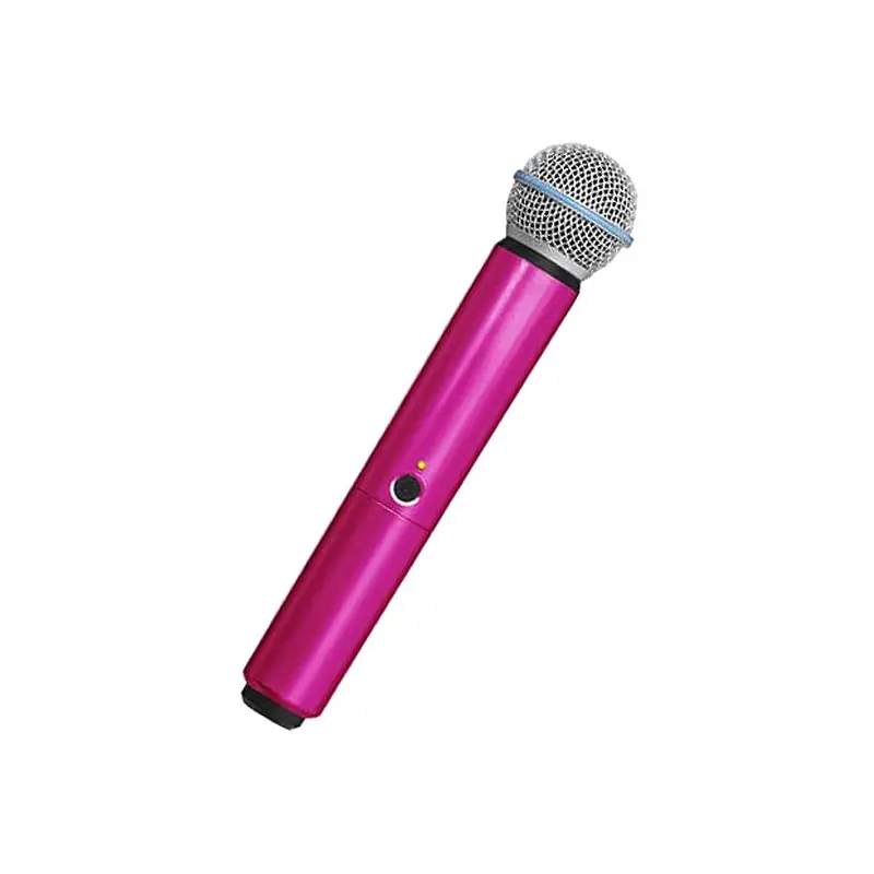 COPERTURA COLORATA ROSA PER TRASMETT.RADIO GLXD SM58-BETA58 Nuova Collezione