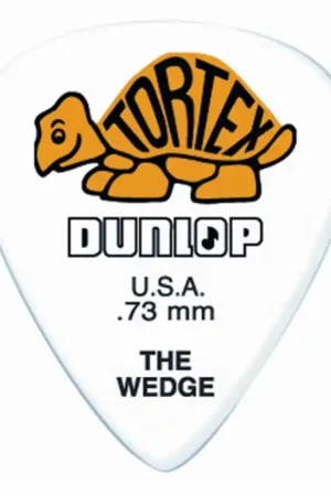 DUNLOP PLETTRO 424P.73 TORTEX Wedge Yellow .73mm Reso Gratuito