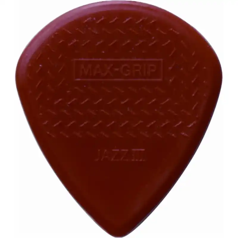 Miglior Prezzo DUNLOP PLETTRO 471P3N NYLON Max-Grip Jazz III rossi in nylon standard