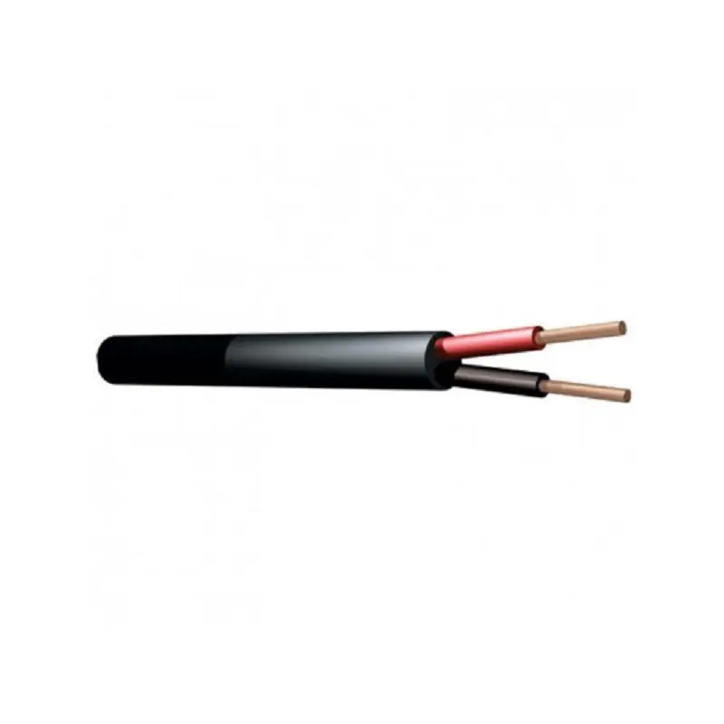 HZ1818 Cavo Speaker 100V, 2 x 1,5mm, 15A, Black, 100m Promo Stagionale