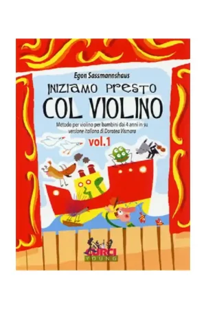 Iniziamo Presto Col Violino Vol 1 Egon Sassmannshaus Prezzo Ridotto
