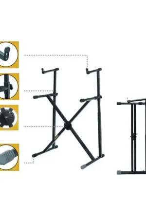 Esclusivo KS210 B SUPPORTO HERCULES TASTIERE
