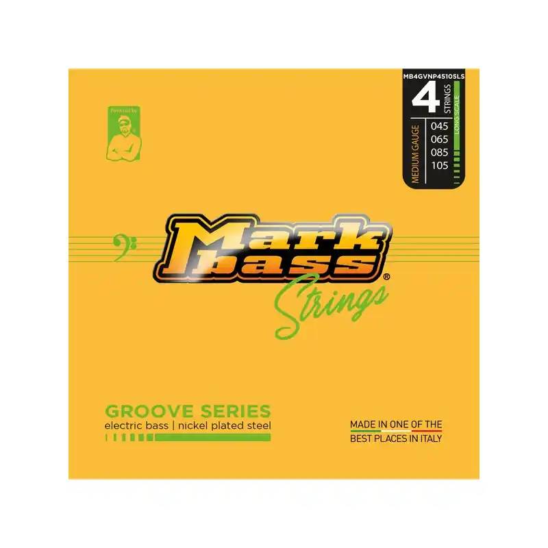 Groove electric bass nickel plated steel - 045 065 085 105 Sconto
