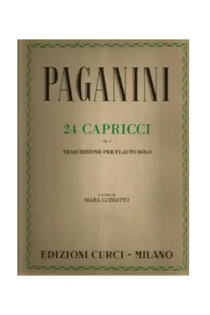 24 Capricci Op 1 di Paganini Nuova Collezione