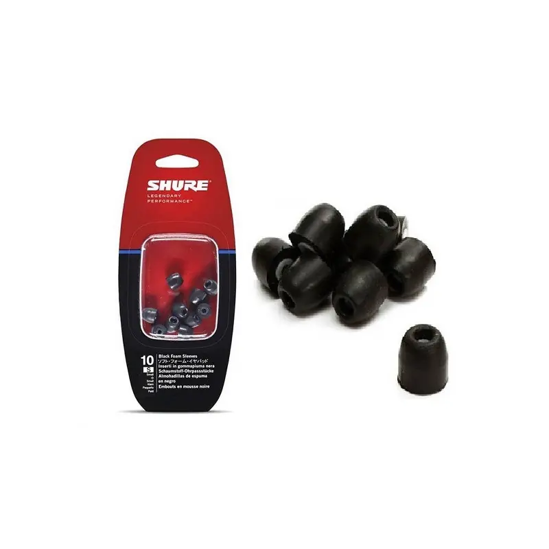 Inserto auricolare F in gomma lavabile Medium per SE, SCL3, SCL4,SCL5 nero, 10 pezzi. Compra Oggi Stesso