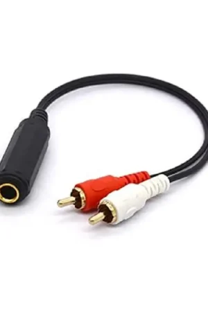 Miglior Prezzo PLUGGER Twin Cable RCA Male - Jack Male Mono 3m Easy