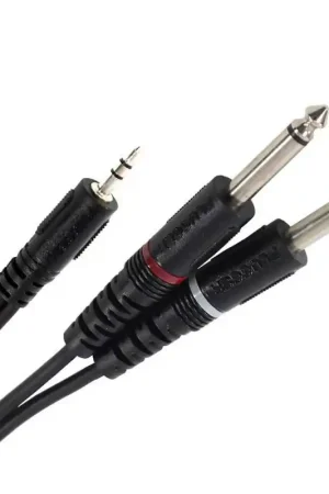 Prezzo Di Fabbrica PLUGGER Y Cable Mini Jack Male Stereo - Jack Male Mono 1.5