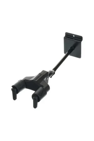 Prezzo Scontato HERCULES IT HCGSP-40SB+ SUPPORTO DA SLATWALL 16MM PER CHITARRA/BASSO
