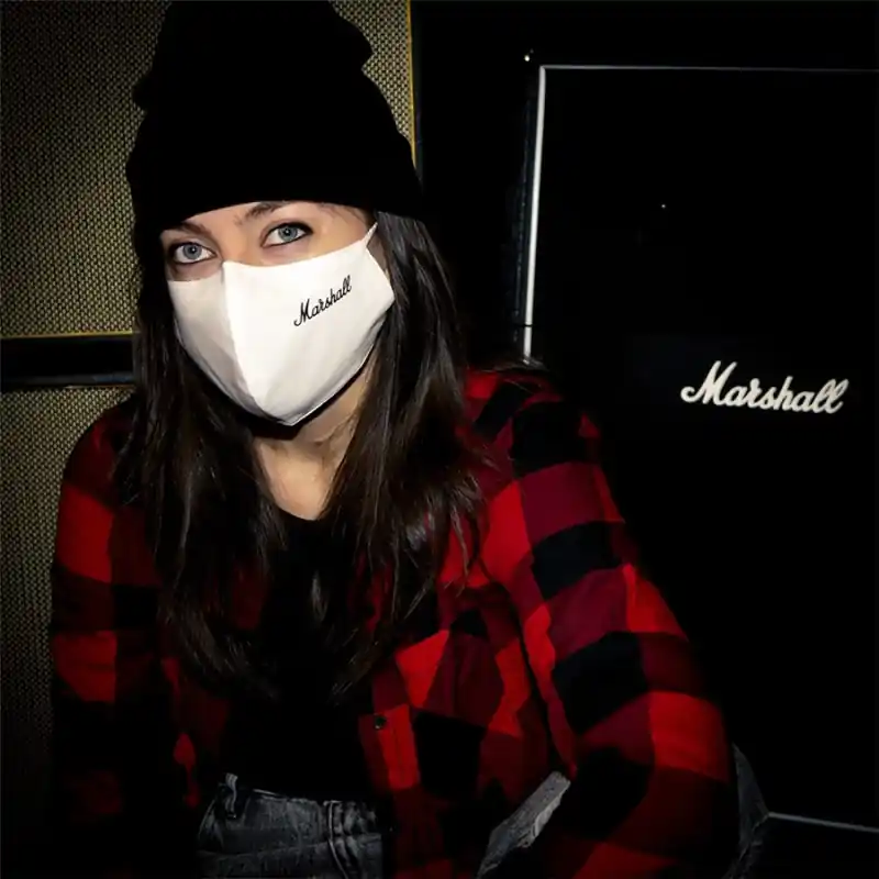 MARSHALL Face Mask White Ordina Subito
