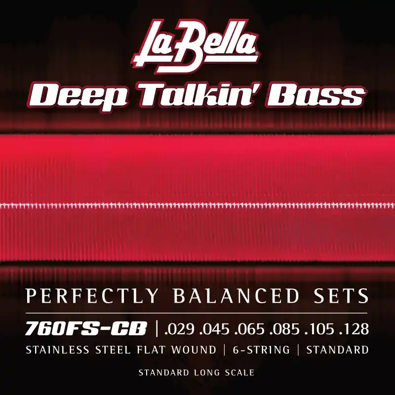 Subito Disponibile LABELLA Muta di corde lisce per basso 6 corde, 029-128, scala lunga standard