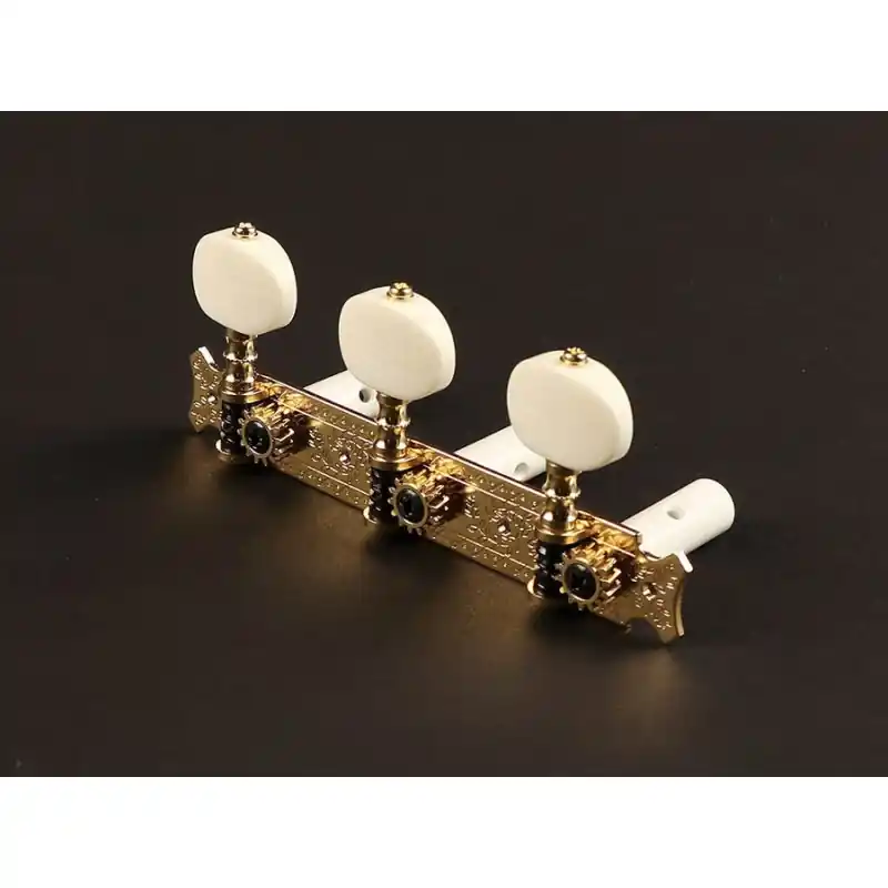 GOTOH Meccaniche per chitarra classica, asta in nylon, 3x L + 3x R, 70mm, bottone avorio Occasione Imperdibile