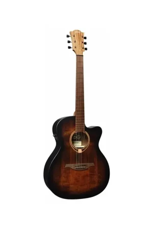 LAG T70ACE-B&B Chitarra Acustica Auditorium Cutaway EQ Black & Brown Prezzo Basso