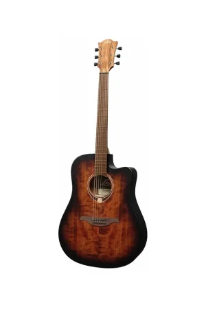 LAG T70DCE-B&B Chitarra Acustica Dreadnought Cutaway EQ Black & Brown A Buon Prezzo