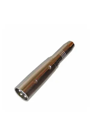 Adattatore da spina cannon a presa jack diam. 6,3 mm. non bilanciato. Direttamente Dal Produttore