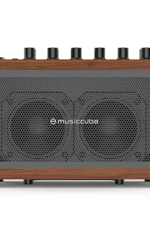 MUSICCUBE Tiny Box D2 - Oak brown Non Perdere