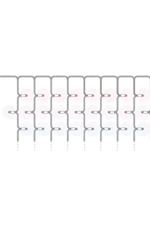 TWINKLY PRO Capsule Curtain 10x25 RGB LED - clear Nuovo Arrivo