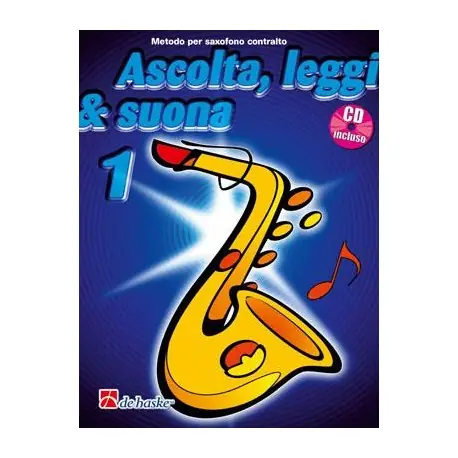 Kastelein,Oldenkamp -Ascolta, Leggi & Suona 1 sax alto + CD Super Prezzo