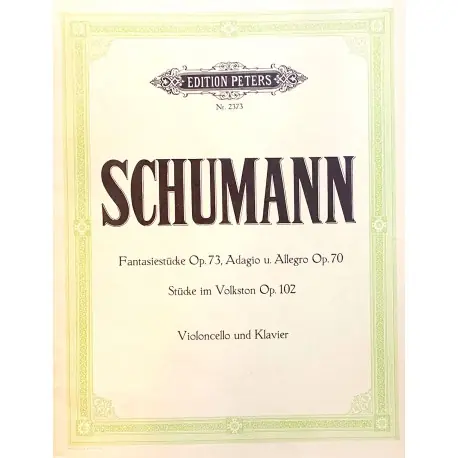 Acquista Ora Schumann Fantasiestücke op. 73 / Adagio und Allegro op. 70