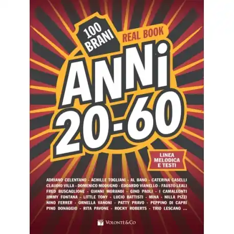 Anni 20-60 - Real Book Di Tendenza