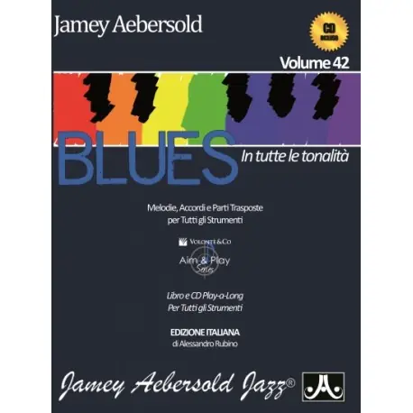 Promozione Aebersold Vol. 42 - Blues in tutte le tonalità (con CD)