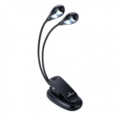Offerta Speciale SOUNDSATION MSL-4 Lampada doppia a clip per leggio