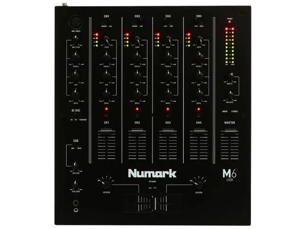 Bestseller NUMARK M6 USB BLACK MIXER USB 4 CANALI PER DJ