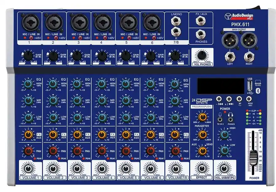 AUDIODESIGN PMX 611 Spedito Oggi