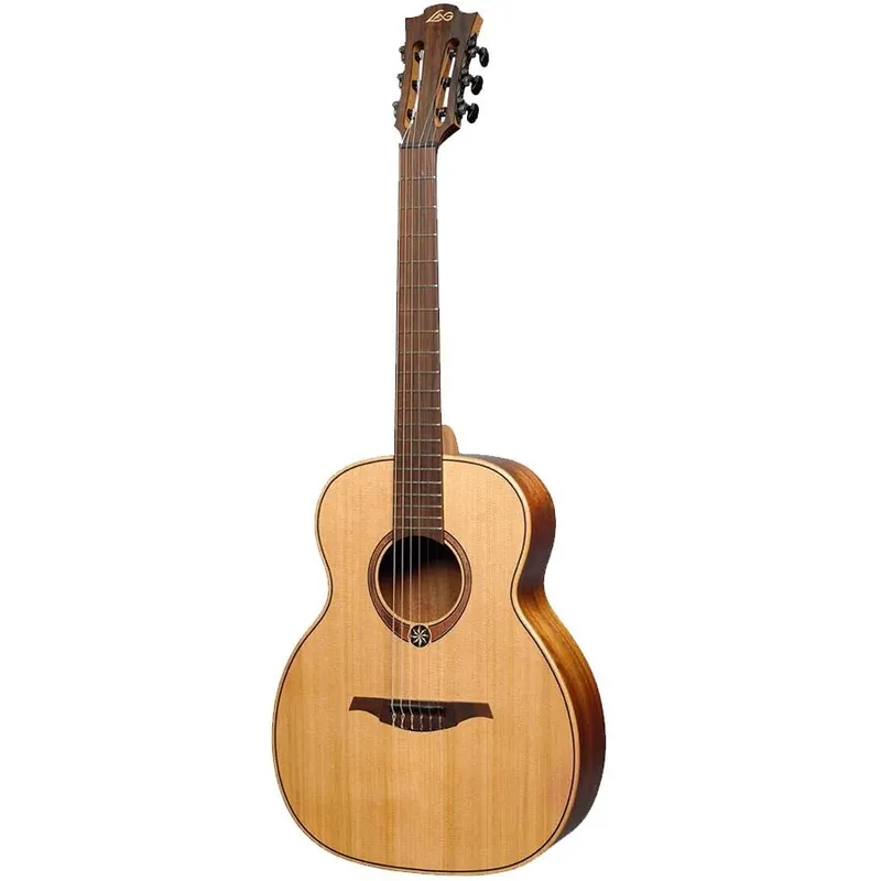 Prezzo Scontato TRAVEL-N-RCE Chitarra Acustica Travel Red Cedar Nylon EQ