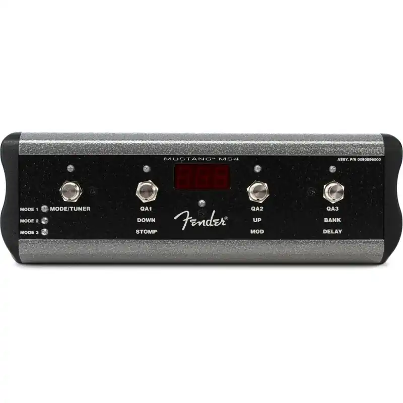 FENDER MS4 Mustang III/IV/V Head Footswitch Scelto Dai Clienti