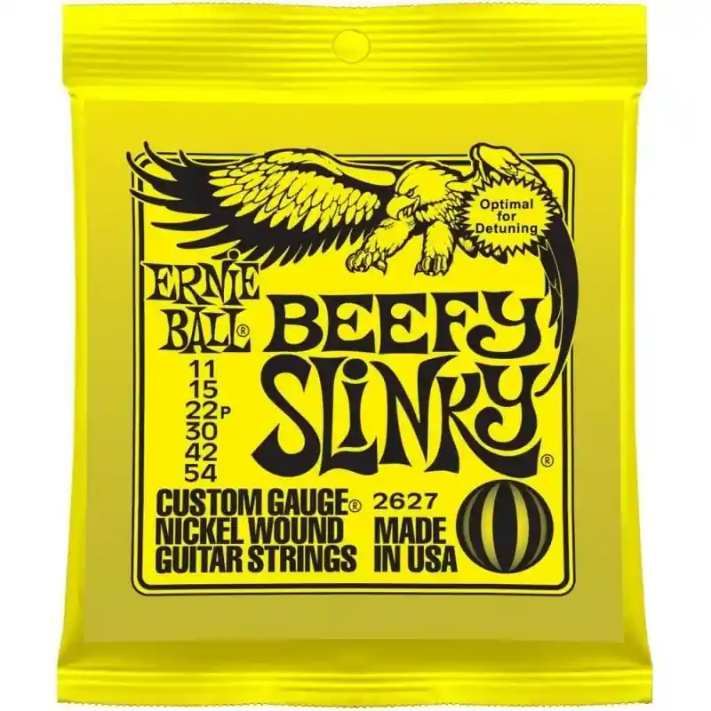 ERNIE BALL - 2627 NICKEL WOUND BEEFY SLINKY 11-54 A Buon Prezzo