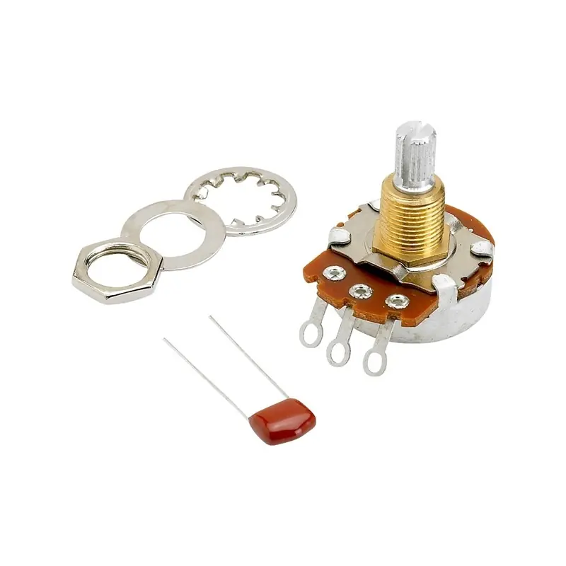 Prezzo Di Fabbrica 500K Split Shaft Potentiometer (Volume or Tone)