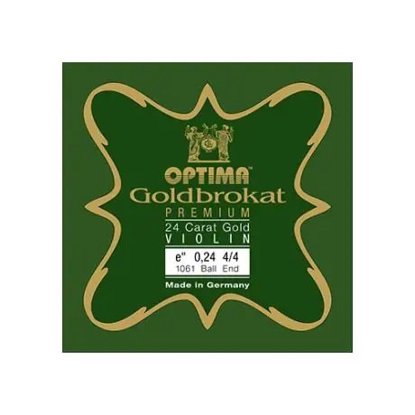 GOLDBROKAT PREMIUM corda per violino Mi di Optima Bestseller